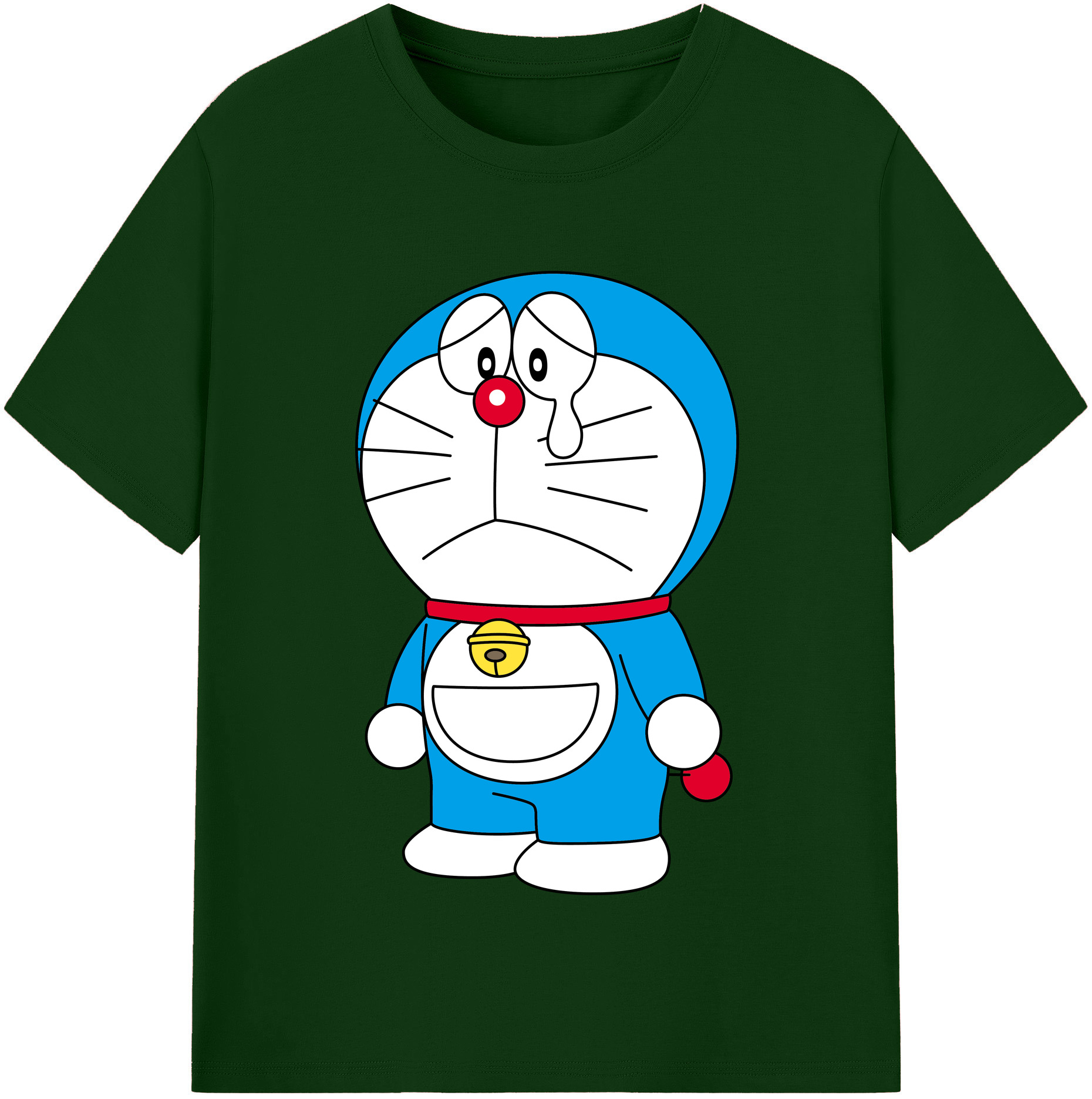 （画像用） ドラえもん Doraemon 綿100％半袖Tシャツ（フロントプリント）